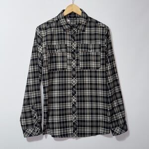 All in Motion Button Up Long Sleeve Shirt mens Size small